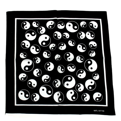 Zac's Alter Ego - Yin Yang Bandana - Black